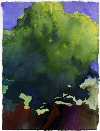 02 (Tree), 14cmx19cm, Watercolour 02 (Tree), 14cmx19cm, Watercolour